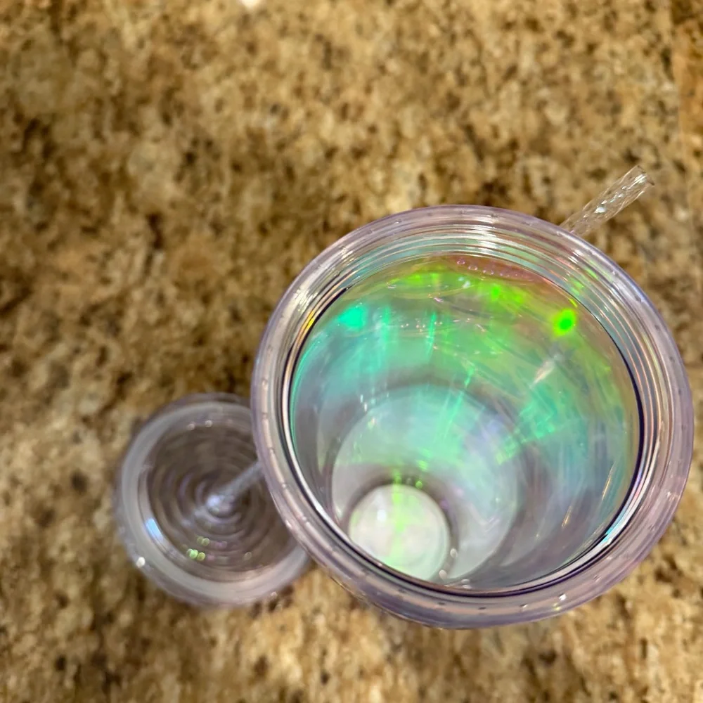 New Starbucks 2022 China Unicorn Gradient Scale 24oz Tumbler Iridescent Cup
